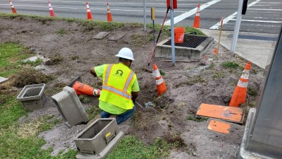 East Bay Drive Repaving from west of Belcher to east of US 19 (October 2025)