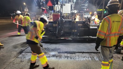 Paving Operations (January 2026 photo)