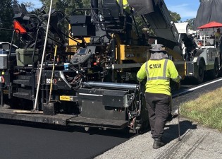 Paving asphalt (8-13-2025 photo)