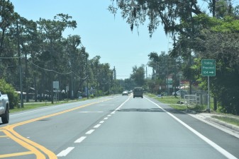 Looking east at repaved CR 54 west of Lane Road (6.22.2026 photo)