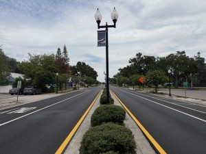 Final paving and markings on CR 54 in Zephyrhills (7-8-2026 photo)