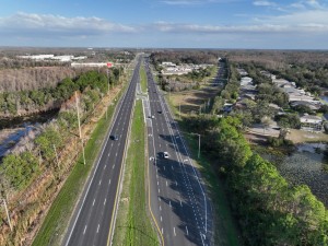 Looking east over SR 54, west of Black Lake Road (1-13-2026 photo)