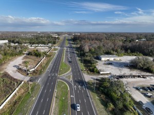Looking east over SR 54, west of Lakepointe Parkway (1-13-2026 photo)