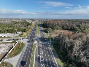 Looking east over SR 54, at the Lakepointe Parkway intersection (1-13-2026 photo)