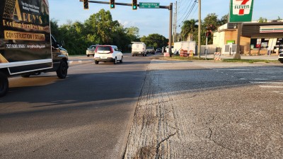 Alt US 19 Repaving from Tampa Road to Meres Boulevard (July 2025)
