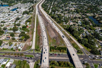 Looking north over I-275 from 38th Avenue N (10-16-2025 photo)
