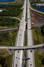 Looking north over I-275 at Gandy Boulevard (10-16-2025 photo)