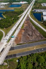 Looking northwest over I-275 at Gandy Boulevard (10-16-2025 photo)