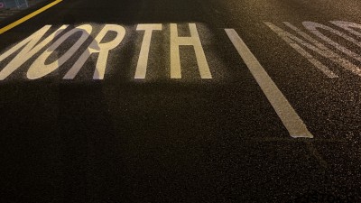 I-275 pavement markings installation work (Photo July 2026)