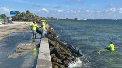 Sunshine Skyway Bridge Repair project (August 2025)