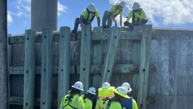 Sunshine Skyway Bridge Repair project (August 2025)