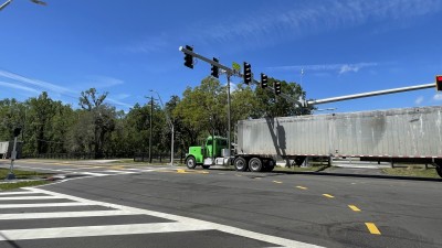 US 301 Signal Installation at McIntosh Road (March 2025)