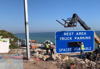 I-275 Northbound Skyway Bridge Rest Area Upgrades (November 2025)