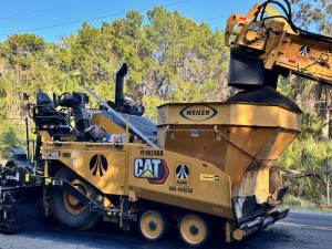 Paving on Shoal Line Boulevard (December 2024 photo)