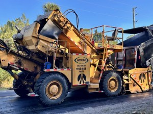 Paving on Shoal Line Boulevard (December 2024 photo)