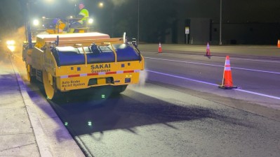SR 574 (Dr Martin Luther King Jr Boulevard) paving operations from 69th Street to Queen Palm Drive Photo April 2026