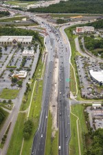 Looking northwest over SR 56 towards the I-75 interchange (6/15/2021 photo)
