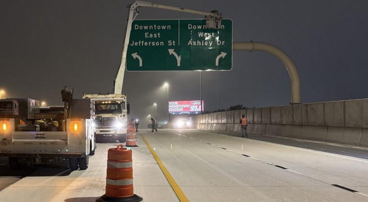 Westbound I-4 Travel Lanes through Downtown Tampa Interchange Closing Monday Night